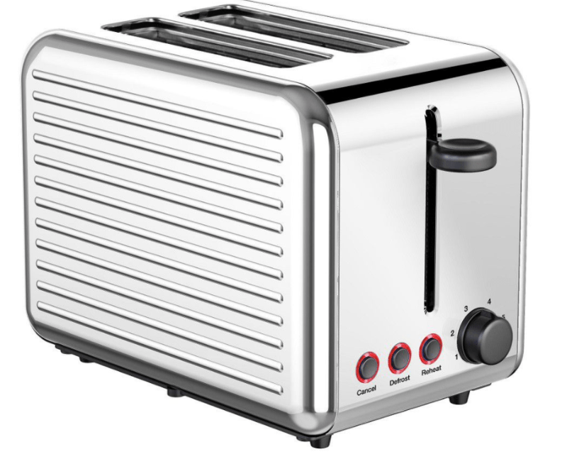 Sunbeam TOASTER Sunbeam Ultimum 2 Slice Stainless Steel Toaster chrome  SUTTR-200C (6579013746777)