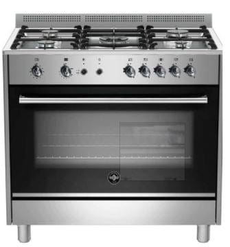 LA GERMANIA Gas Stove La Germania 90cm S/Steel Gas Oven Stove RUS95C81DX (6978498297945)