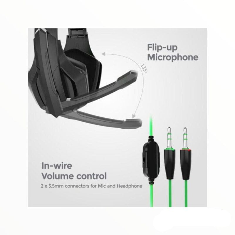 astrum Gaming Headphone Astrum PC Gaming Headset A12013-B HS130 (7523895935065)