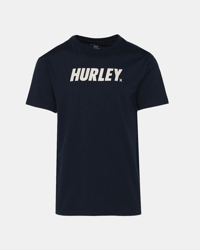Hurley T Shirt Size Small Hurley One & Only Tee Navy/Cream (7634159960153)