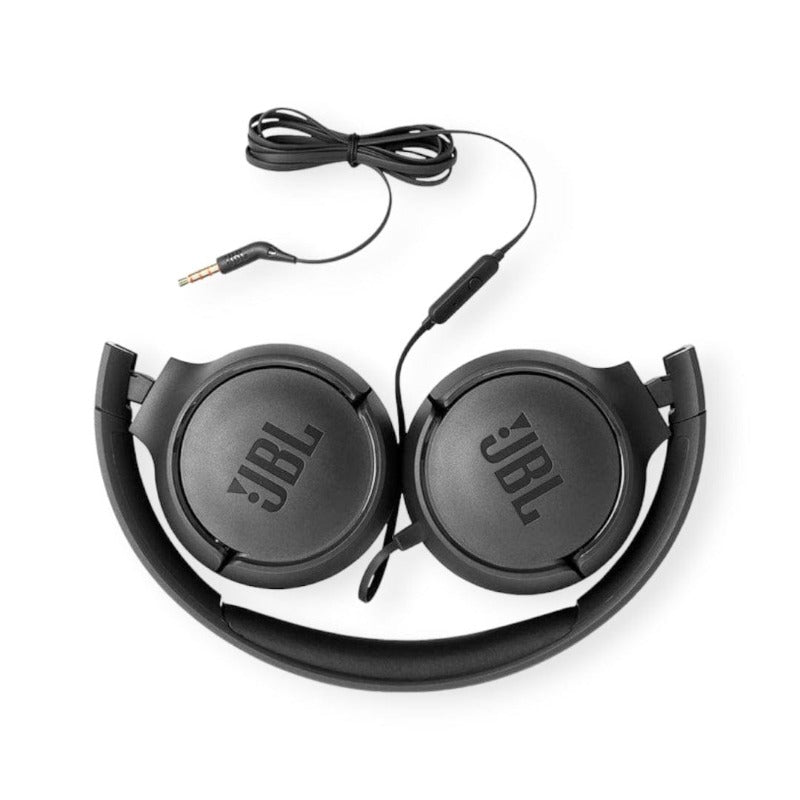 JBL Tech & Office JBL T500 Wired On-Ear Headphones Black (7182057767001)