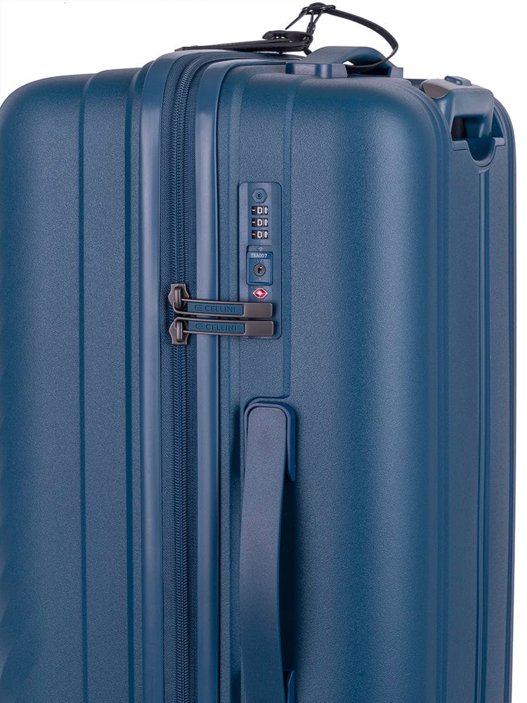 CELLINI Luggage Cellini Xpedition Medium 4 Wheel Trolley Trunk 254676 (7653159698521)