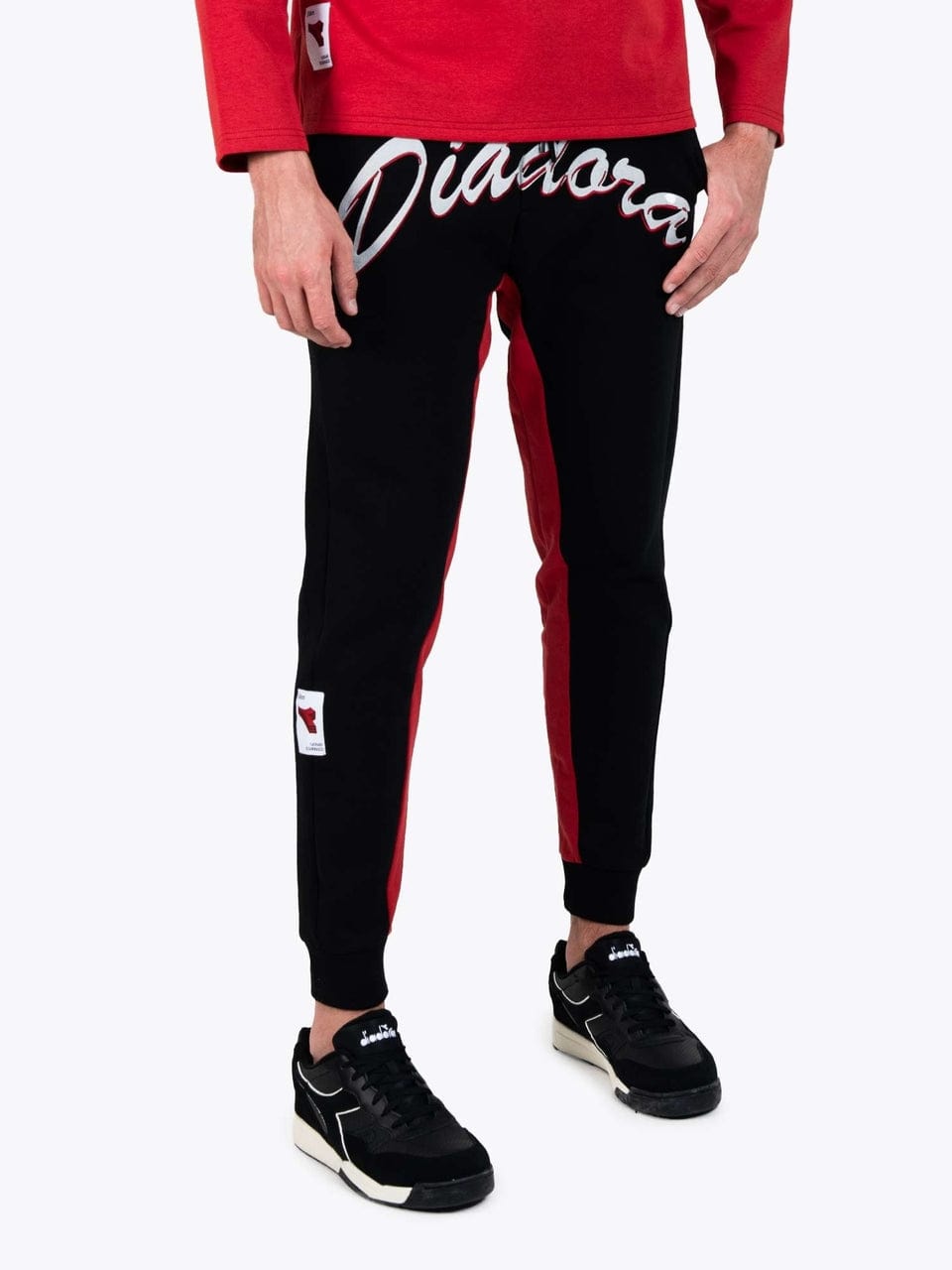 Diadora Sweater Pants Diadora Icarus Trackpant Black