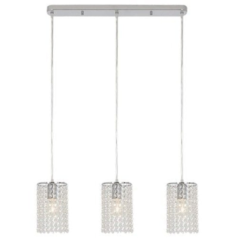 BRIGHTSTAR LIGHTING Pendant PEN434/3 Chrome (7266981314649)