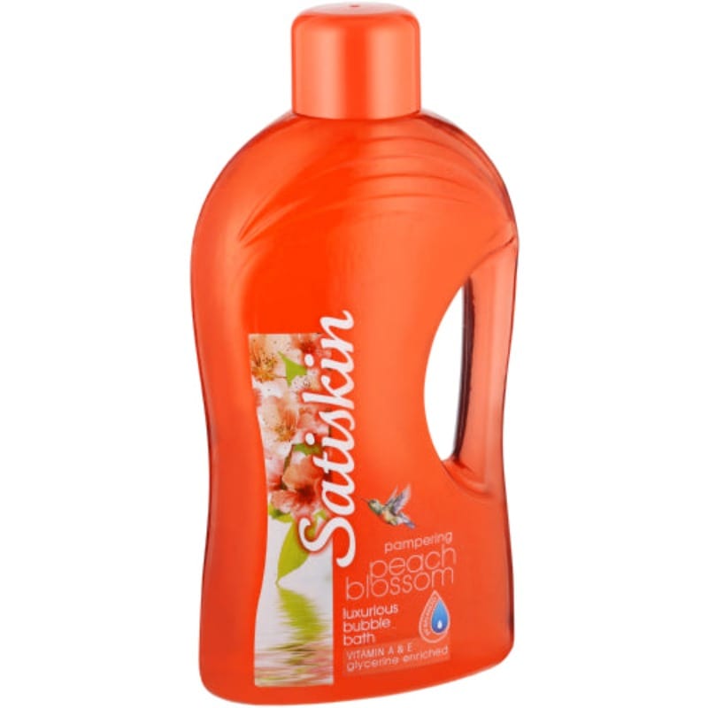SATISKIN Satiskin Luxurious Peach Blossom Bubble Bath 2 Litre (7010003353689)