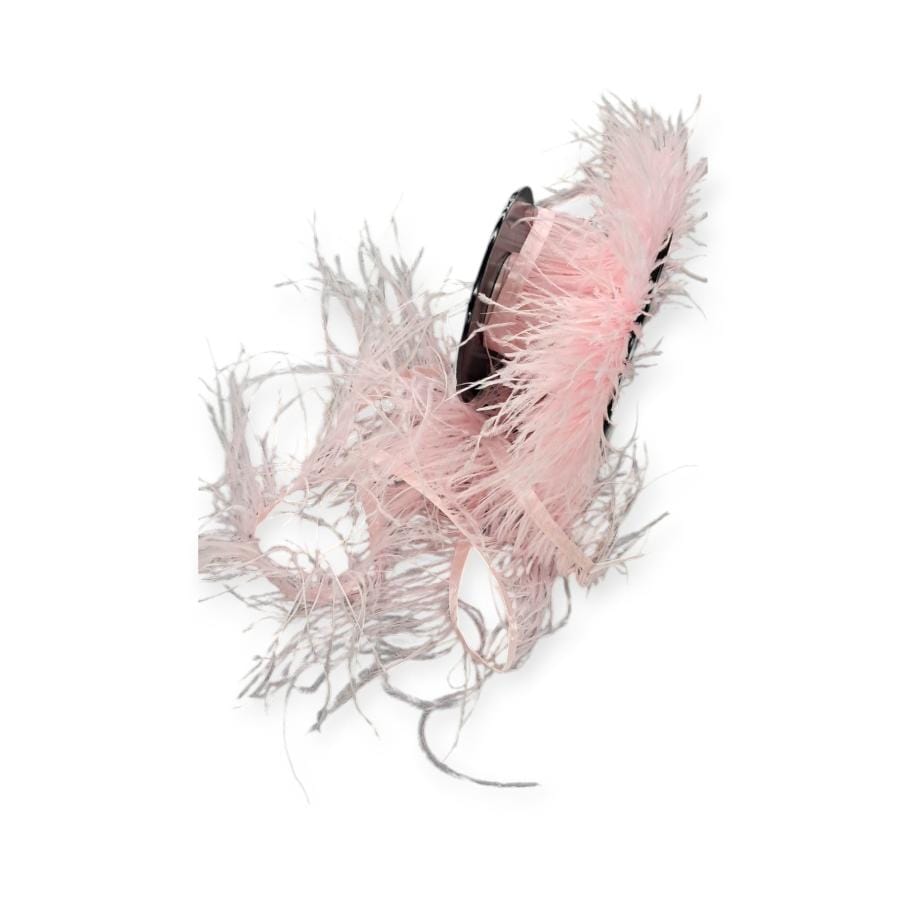 FEATHER TRIMMINGS Habby Baby Pink Ostrich Feathers (4790752018521)