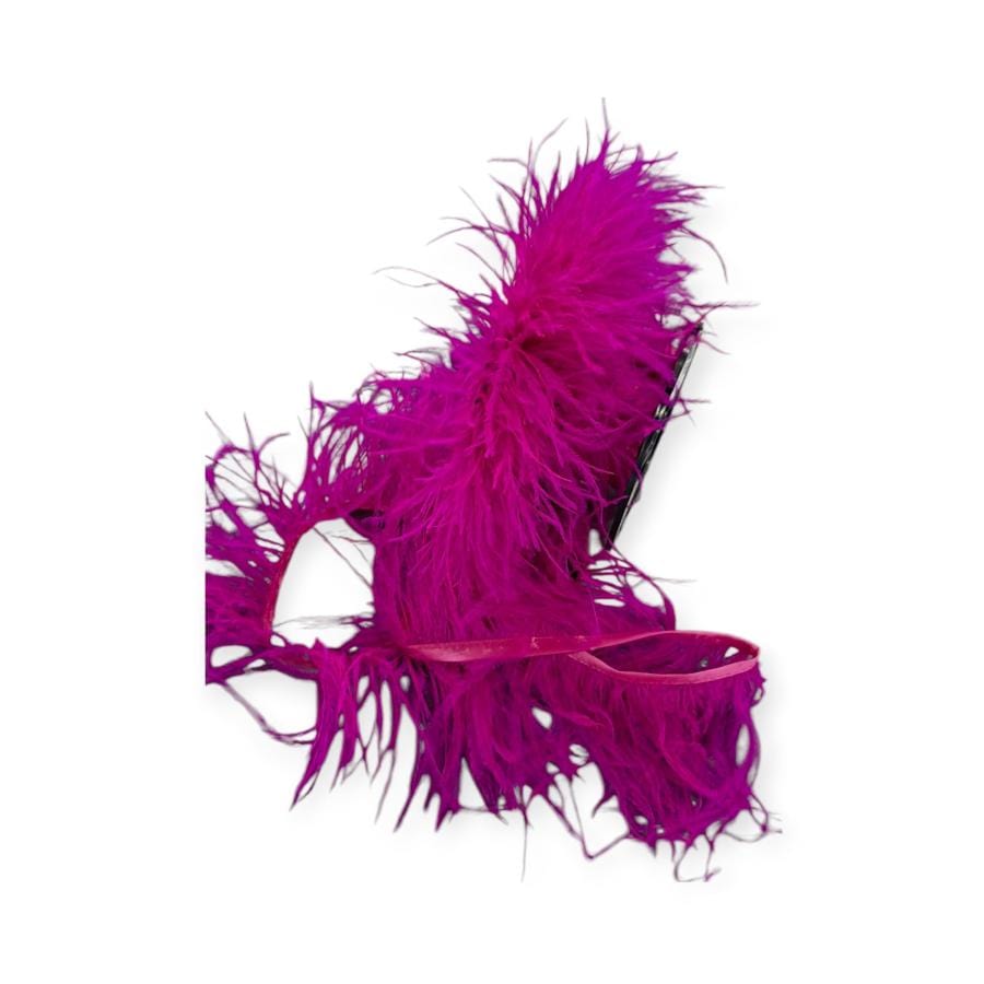 FEATHER TRIMMINGS Habby Cerise Pink Ostrich Feathers (4790752018521)