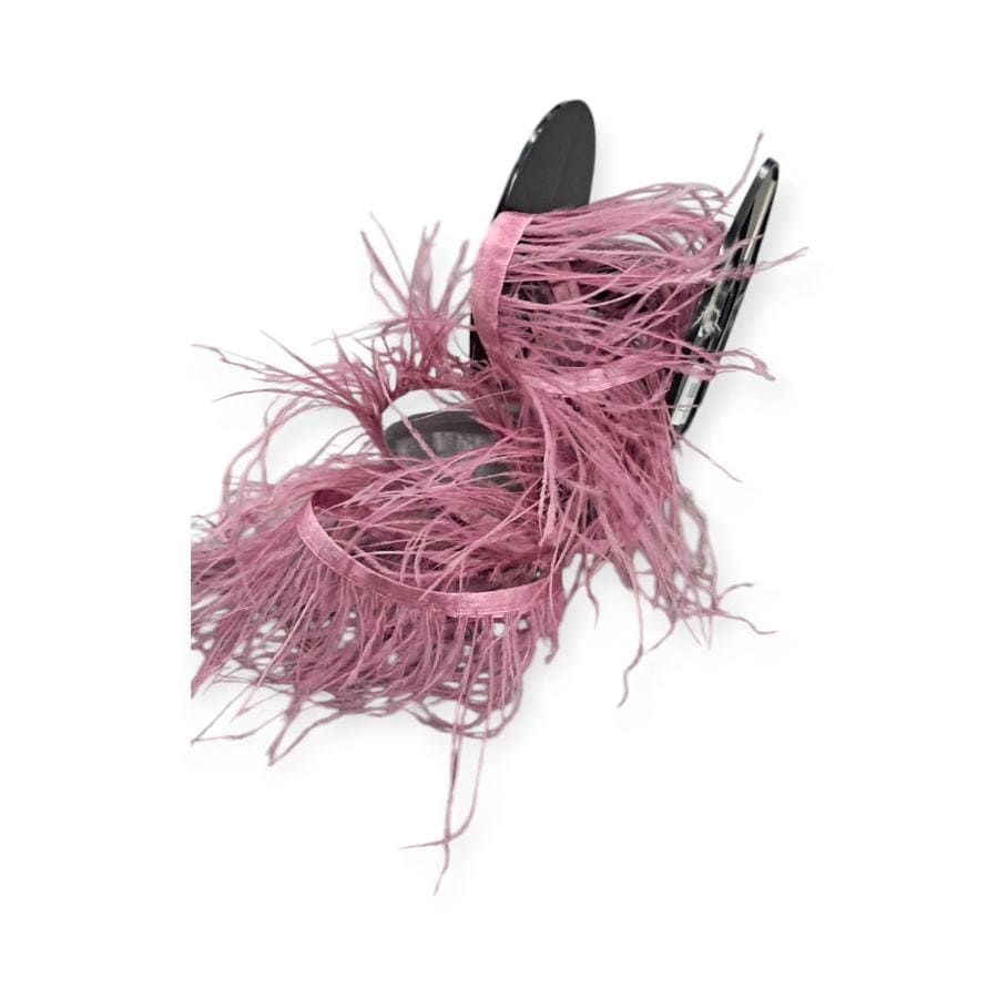 FEATHER TRIMMINGS Habby Lilac Ostrich Feathers (4790752018521)
