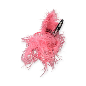 FEATHER TRIMMINGS Habby Neon Pink Ostrich Feathers (4790752018521)