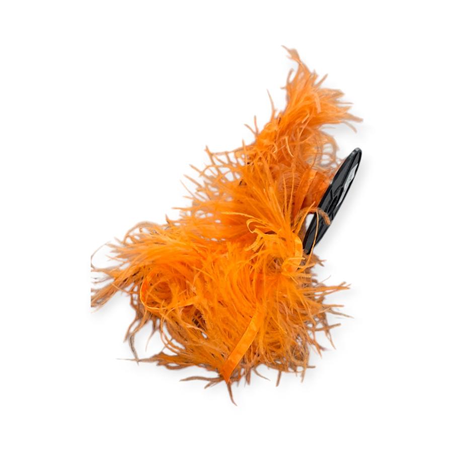 FEATHER TRIMMINGS Habby Orange Ostrich Feathers (4790752018521)