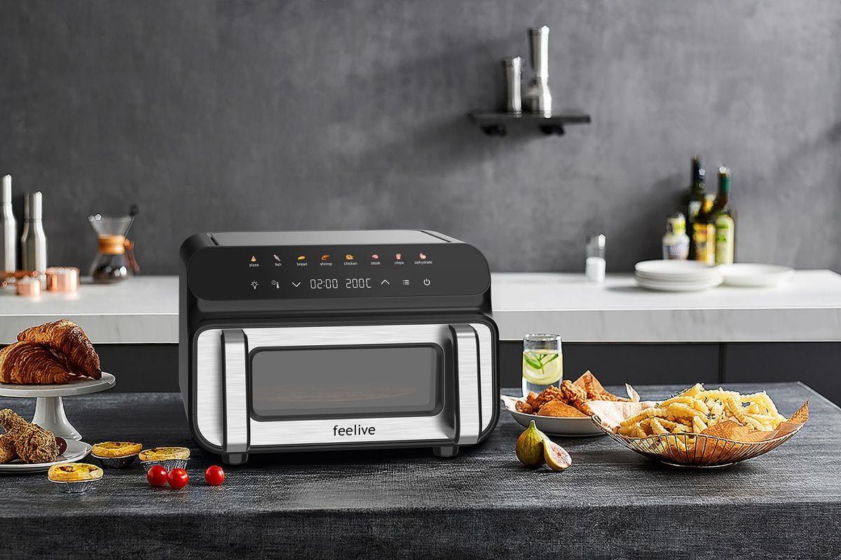 Feelive AIR FRYER Feelive 10L Multi-Functional LED Touch Control Air Fryer and Grill FAP10HD (7508844675161)