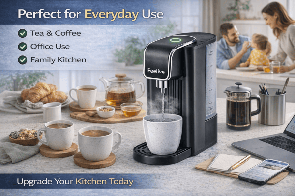 FEELIVE WATER DISPENSER Feelive Instant Hot Water Dispenser (One-Touch) FWD30M