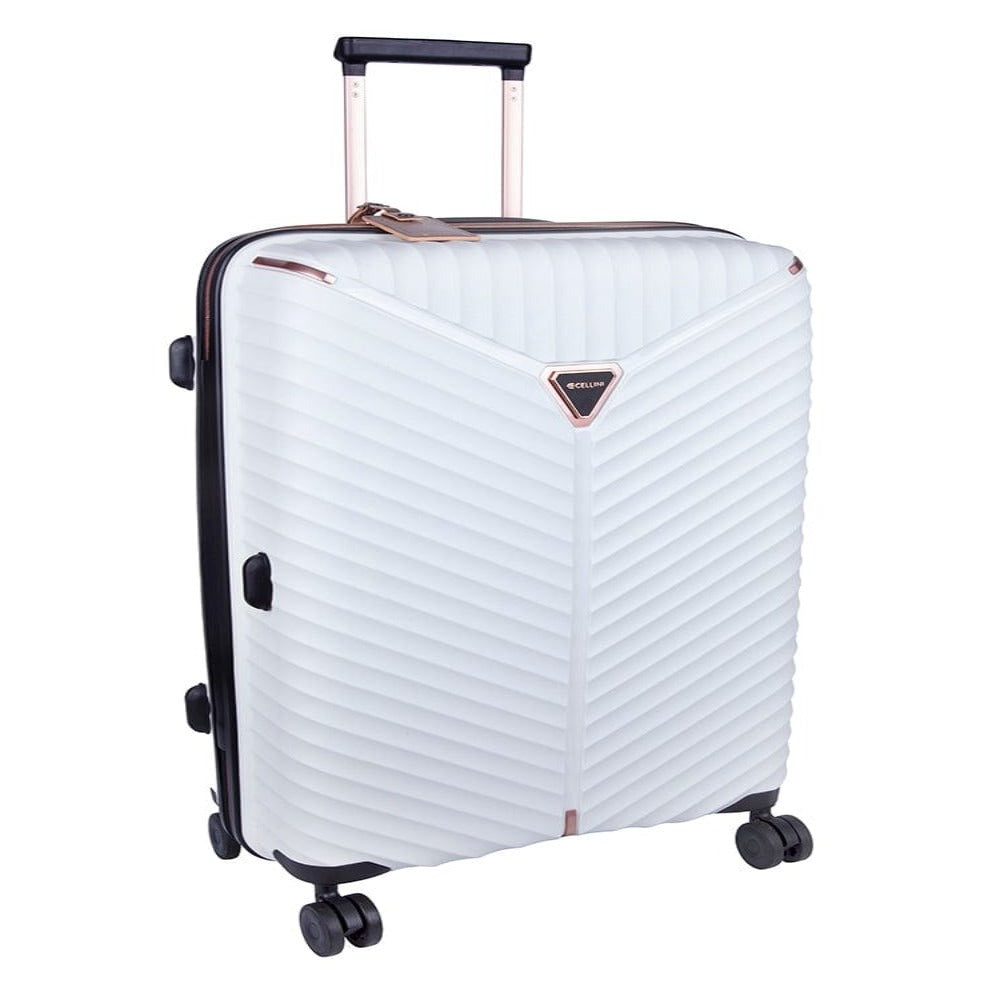CELLINI Luggage Cellini Allure Hardshell Large 4 Wheel Trolley Case (7399693811801)