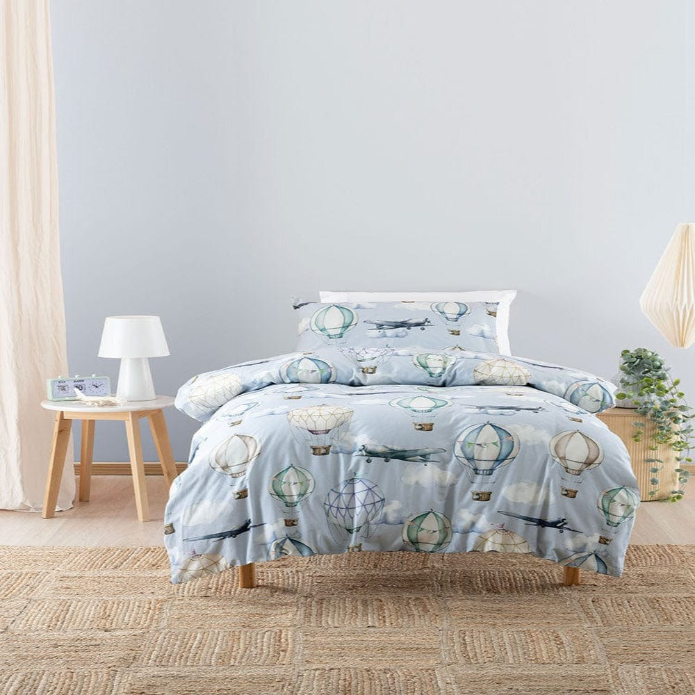 Linen House Duvet Cover Single Linen House Fly With Me Duvet Cover Set (7425012301913)