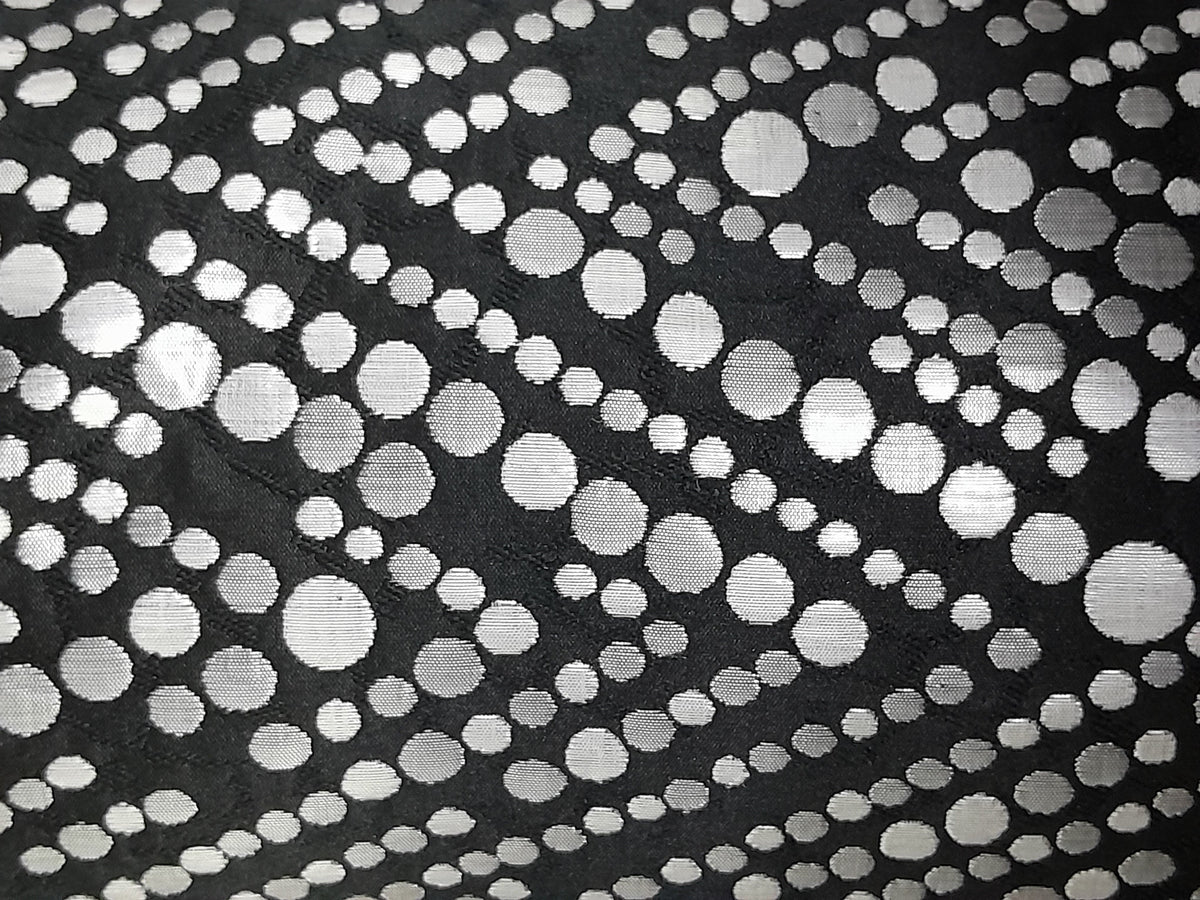 Jacqueline Curtain Fabrics Jacquard Fabrics Curtains Herringbone Dot (7296818282585)