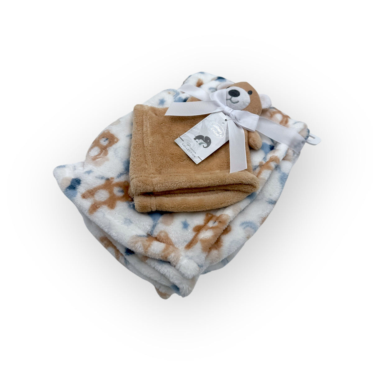 Mothers Choice Dudu Blanket Neutral Bear 75x100cm BLK3265