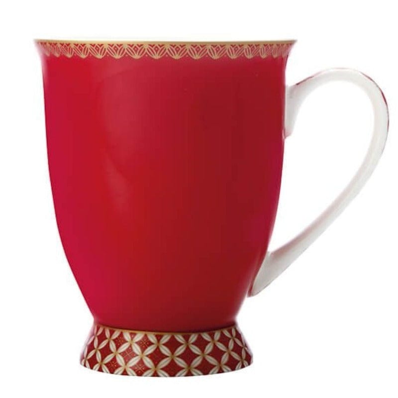 Maxwell & Williams Cups & Saucers Maxwell & Williams Teas & C's Classic Footed Mug 300ml Cherry Red HV0179 (7103145508953)
