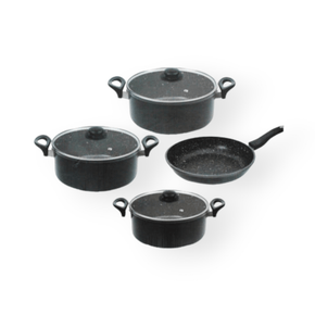 FIG POTS Fig 7 Piece Non-Stick Stewpan Set FIG7SP (7289048629337)