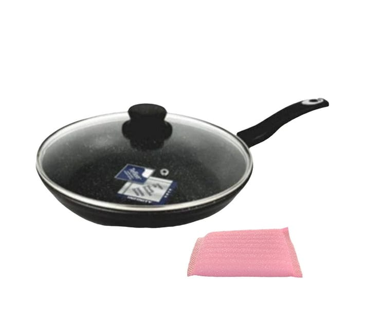 FIG POTS Fig Frypan With Glass Lid Non-Stick 24cm