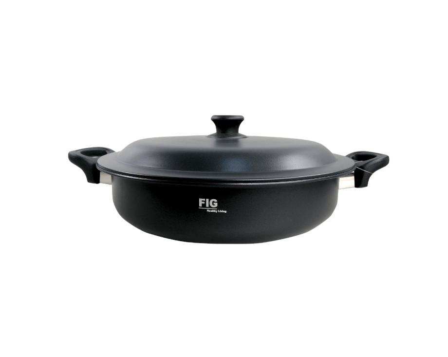 FIG POTS Fig Multipurpose Pan With Lid 34cm Non-Stick