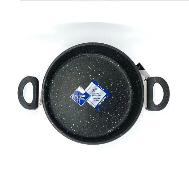FIG POTS FIG Non-Stick Multipurpose Pan 28cm With Glass Lid (7589298241625)