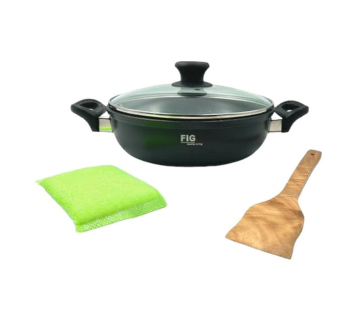 FIG POTS Fig Non-Stick Wok 28cm FIGW28