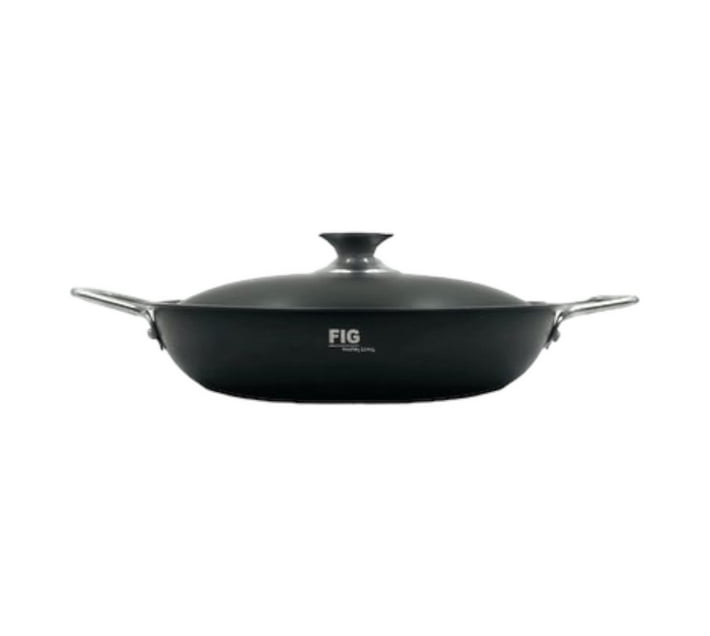 FIG POTS Fig Paella 28Cm With Glass Lid And Stainless Steel Handle (7588516429913)