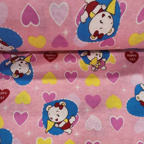 FLANNEL Dress Fabrics Printed Flannel Fabric 110cm (7305693626457)