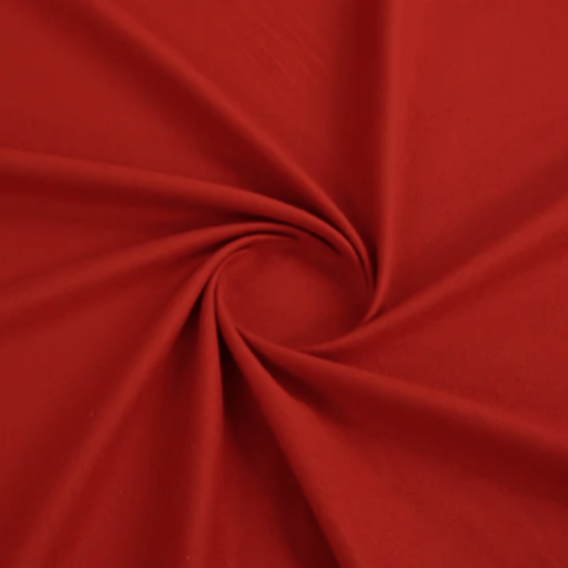 FLANNEL Fabric Plain Flannel Fabric Red 150cm (7758301823065)