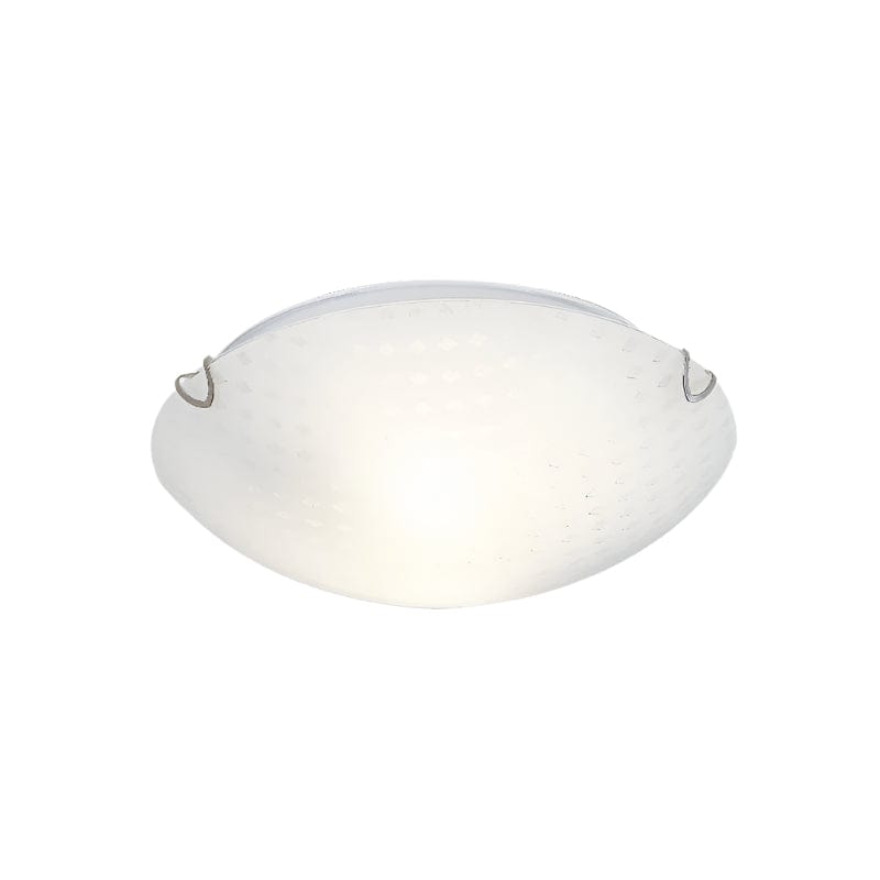 FLASH CEILING FITTING Glass Ceiling Light Checkered