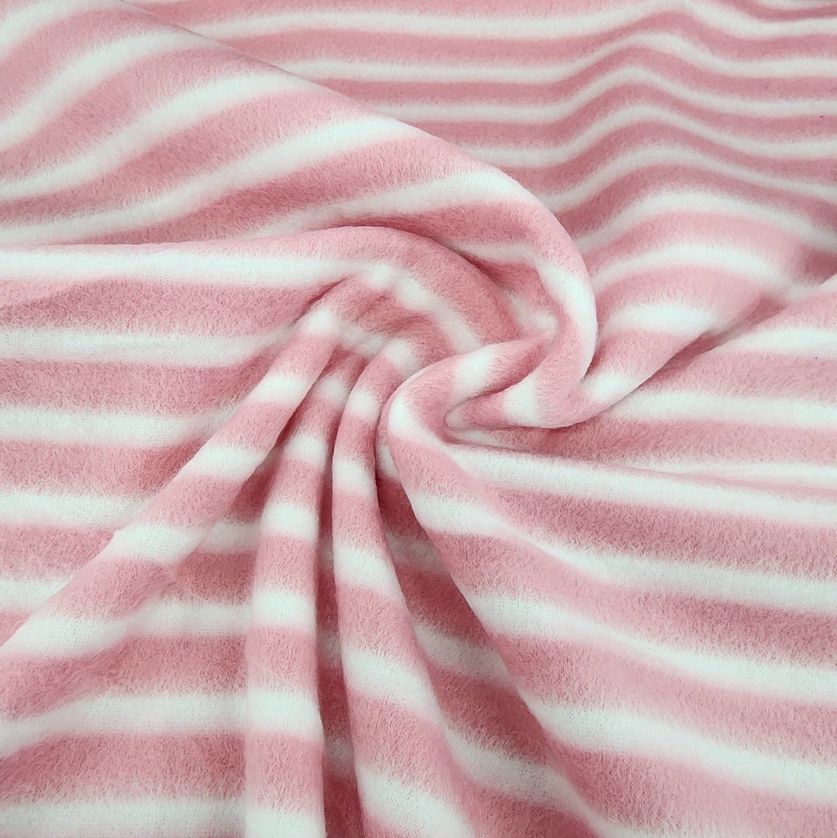 Fleece Blankets Pink Printed Polar Fleece Fabric Stripes 150 cm (7589081383001)