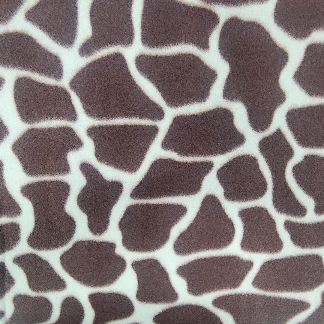 Fleece Blankets Printed Polar Fleece Fabric 150 cm Giraffe (7667901104217)