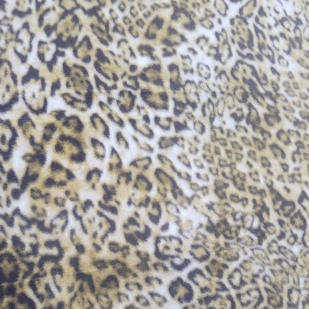 Fleece Blankets Printed Polar Fleece Fabric Animal Print (7582390321241)