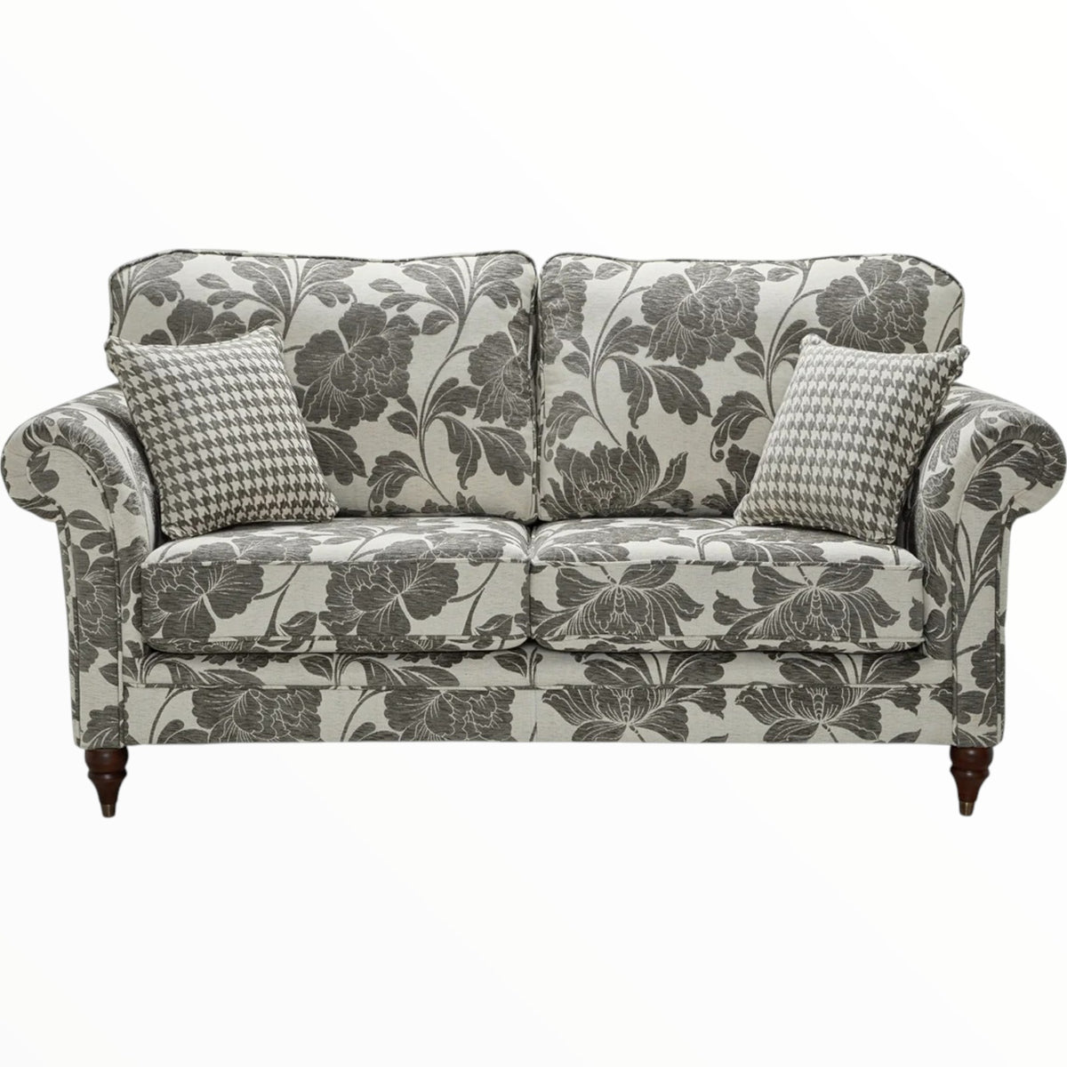 Upholstery Turkish Fabric Nakis Floral Bronze 140 cm