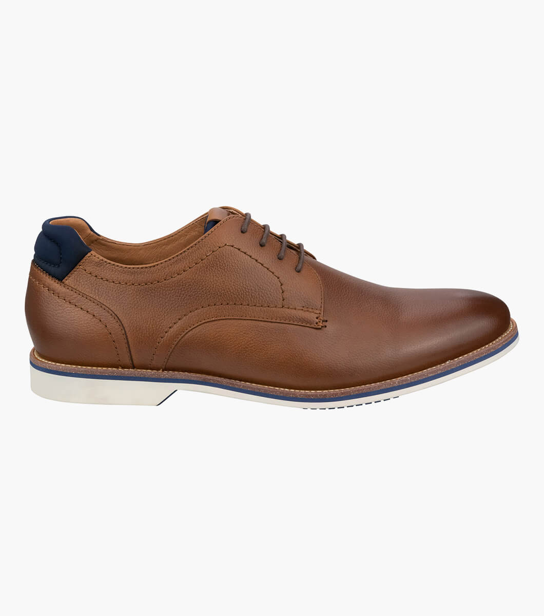 Florsheim Casual Shoes Size Uk Six Florsheim Calabria Plain Toe Casual Shoes Tan (7534117617753)