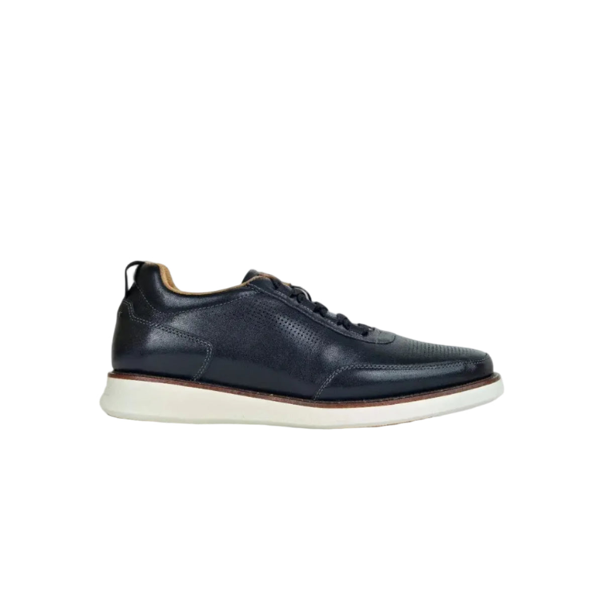 Florsheim Men's Launch Elastic Lace Slip On-Black 14446/001