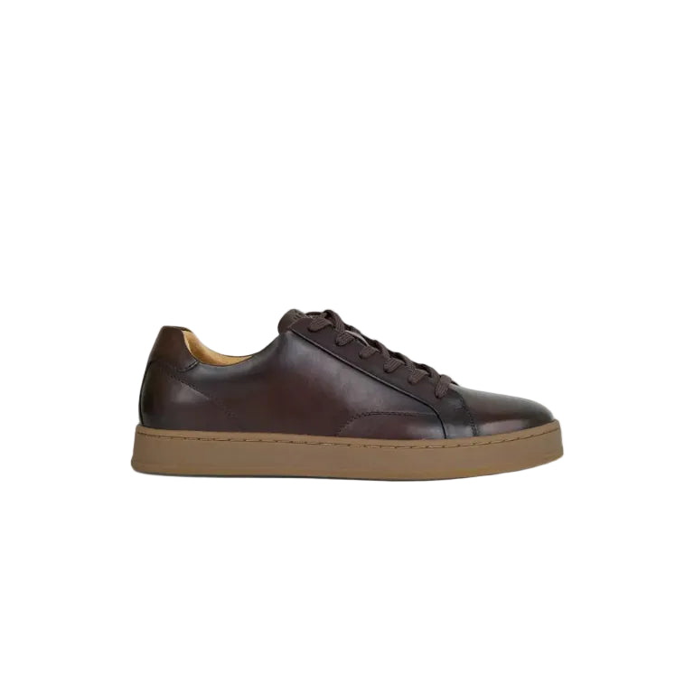 Florsheim Men's Sneaker Monopoli Lace-Brown/Gum Sole 14455A/207