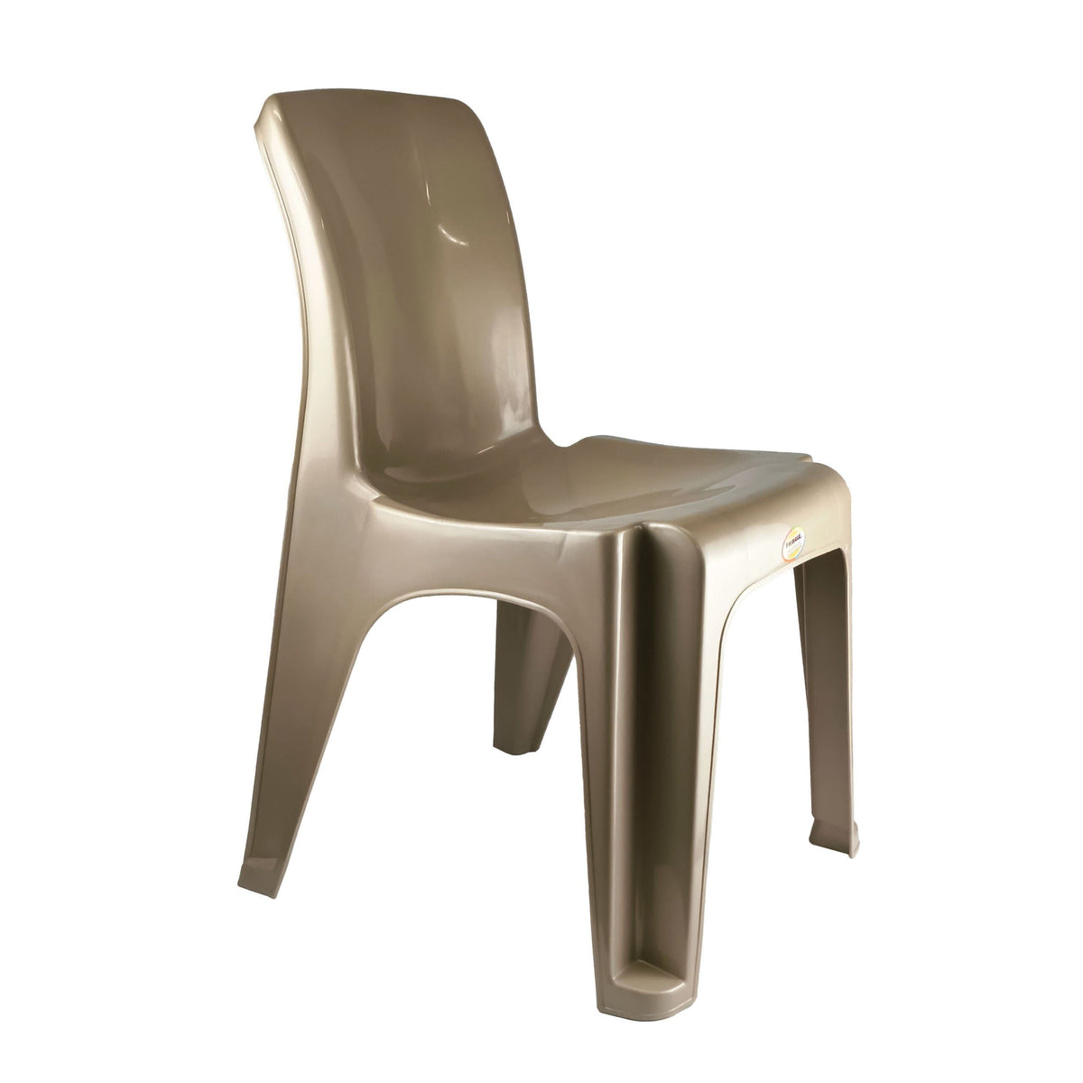Formosa Plastic Chair Brown Formosa Chair Derby Assorted Colours P3720C