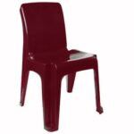 Formosa Plastic Chair Maroon Formosa Chair Derby Assorted Colours P3720C