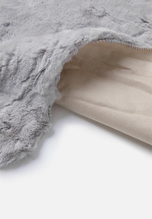 Fotakis Rugs Fotakis Eli Faux Fur Rug 60x90 Grey (7292734668889)