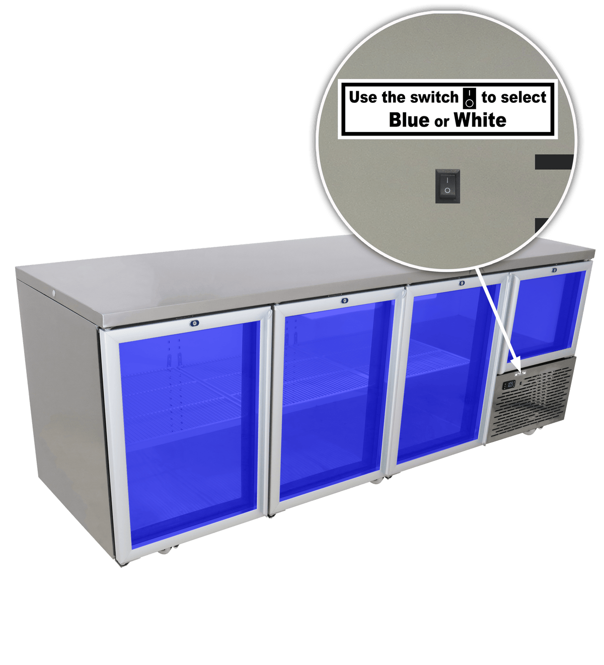 FRIDGESTAR Bar Fridge Fridge Star 893L Under Bar Fridge EB2300SG