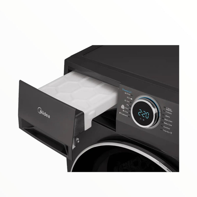 Midea 8 kg Heat Pump Dryer with WiFi - Titanium - MD200H80BW-T