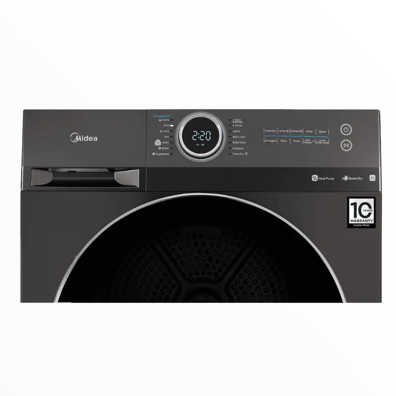 Midea 8 kg Heat Pump Dryer with WiFi - Titanium - MD200H80BW-T