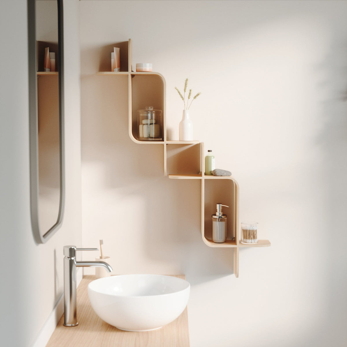 Umbra Montage Wall Shelf Natural UMB1017571390.
