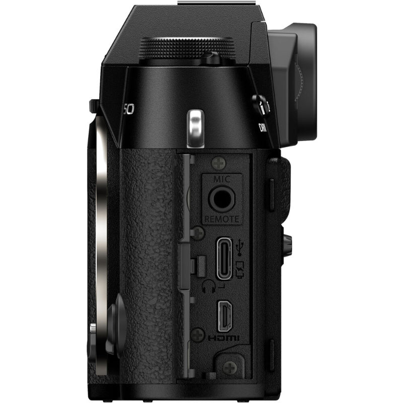 Fujifilm X-T50 Black Mirrorless Camera Body.