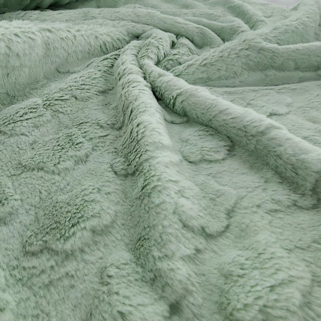 FUR Fur Throw Fur Fabric Clouds 150cm (7515670642777)