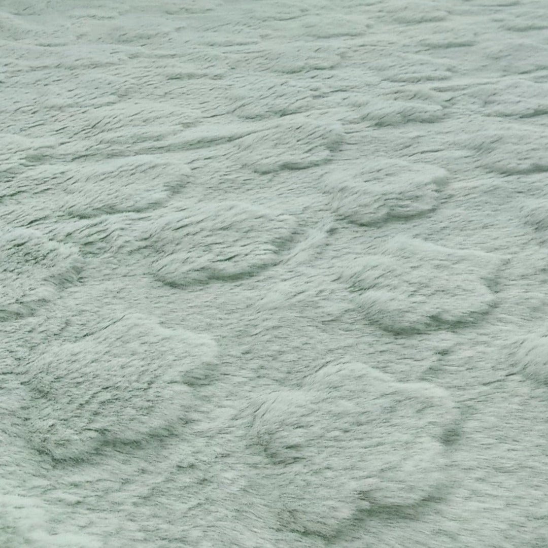 FUR Fur Throw MInt Fur Fabric Clouds 150cm (7515670642777)