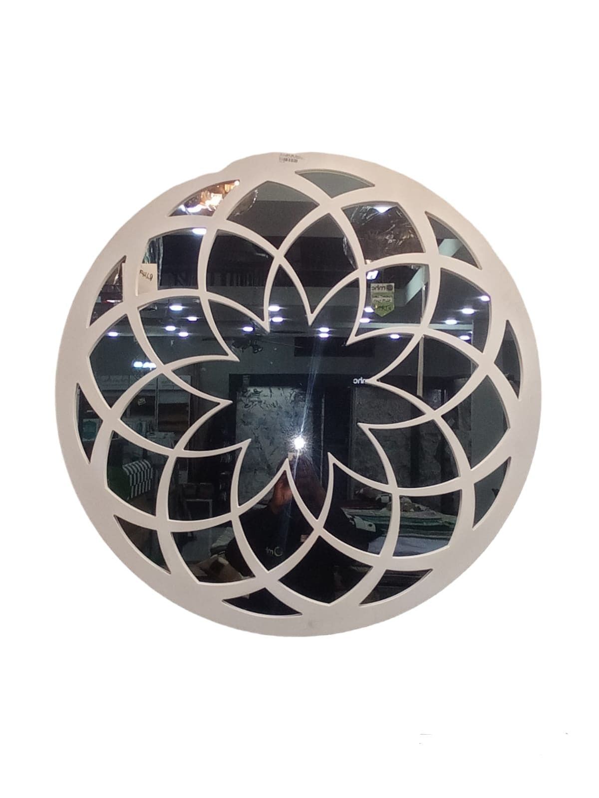 Furniture and decor Home decor Round Marlie Mirror White