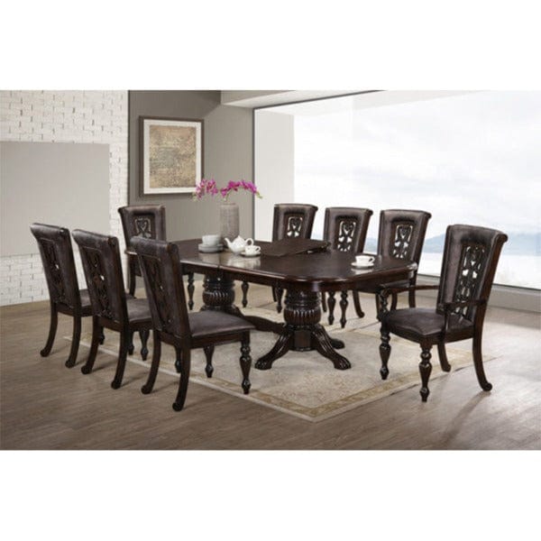 furniture dining sets Julia Dining Room Set 9Pc