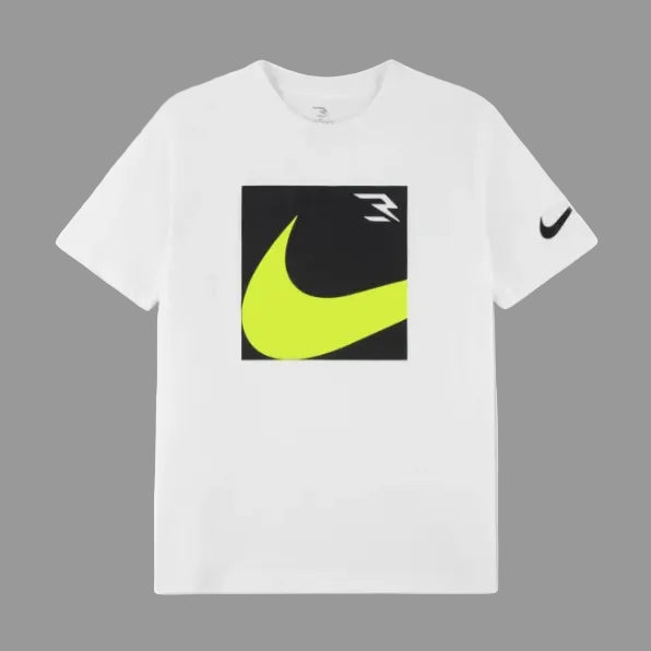 Nike RWB Boys Boxed Swoosh T-Shirt-White 0074932